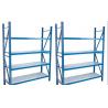 China Multi Level Industrial Pallet Racking , Slotted Angle Commercial Racking And Shelving wholesale