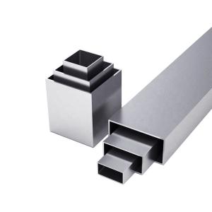Alloy 2 Inch / 4 Inch Aluminum Pipe 6082 Extruded Anodized Surface