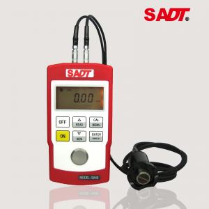 China Coupling Indication Ultrasonic Wall Thickness Gauge Portable , High Resolution supplier