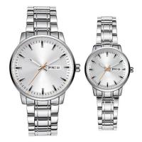 China ISO Simple Waterproof Watch IP68 Stainless Steel Luxury Couple Watches on sale