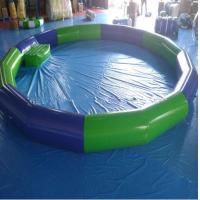 China High Strength PVC Swimming Pool , PVC Inflatable Lap Pool  4.5M*4.5m For Kids Swimming Pool Material on sale