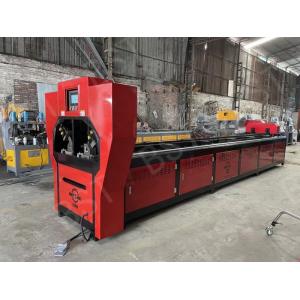 Low Carbon Structural Iron A3 Hydraulic Pipe Punching Machine Fully Automatic