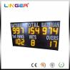 China Yellow Electronic Cricket Scoreboard For School Message Display , Easy Install wholesale