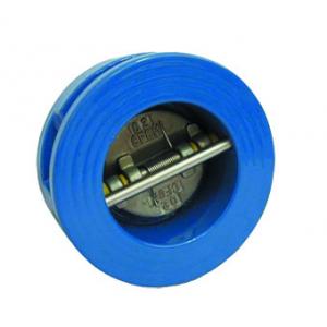 Dual PlateStainless Steel Check Valve Wafer Type Flange Connection