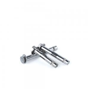 Long Stainless Concrete Anchor Bolts , Expansion Galvanized Concrete Sleeve Anchors