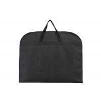 China Black 420D Polyester Suit Dress Bag Garment Bag Covers With Zip Closure on sale