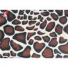 Warp Knitted Animal Print Velboa Polyester Velvet Fabric For Sofa Cover