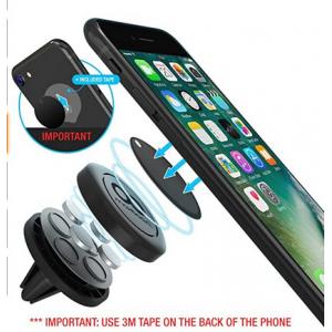 Car Mount Universal Air Vent Magnetic Phone Car Mounts Holder for iPhone 11 Pro Xs Max XR X 8 7 Plus 6, Galaxy S20 Ultra