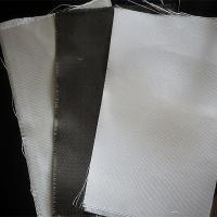 China Dust / Air / Powder Filtration Filter Press Cloth 360gsm E Glass Non Alkali Graphite Fiberglass Cloth on sale