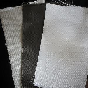 China Dust / Air / Powder Filtration Filter Press Cloth 360gsm E Glass Non Alkali Graphite Fiberglass Cloth supplier