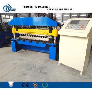 China 988 Corrugated Roofing Sheets Roll Forming Machinery For Steel Structure Roofing supplier