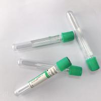 China Evacuated Blood Collection Heparin Lithium Tube 3ml / 5ml / 10ml   With Gel Separator on sale