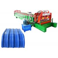 China roofing sheet profile crimping curving arch roll forming machine on sale