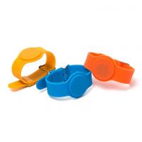 China RFID NFC Silicone Wristbands Bracelets With Cashless Payments For Festival Wristbands on sale