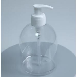 Transparent 500ml Hand Sanitizer Bottle With Spray Pump For Instant Hand Wash Gel