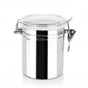 Food Grade Stainless Steel Airtight Metal Container 1450ml With lid