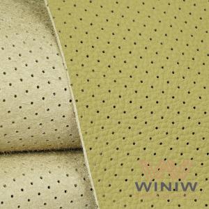 China Manufacturer Wholesale Perforated Synthetic Leather Perforated Car Belt Cover supplier