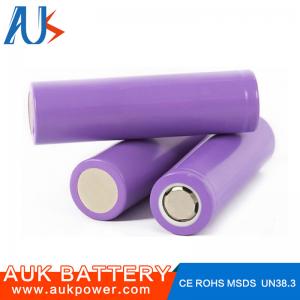 5C Li Ion Battery Cells 2500mAh 18650 Lithium Battery 3.7v For Power Tools