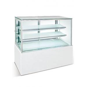 2 Shelves And Adjustable Cake Display Freezer / Refrigerant R404a Baked Goods Display Case