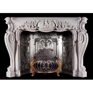 China Home decoration Marble stone fireplace mantel surrounds,China marble fireplace supplier supplier