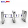 304 Stainless Steel Outdoor Optical Rfid Vertical Access Control Turnstiles