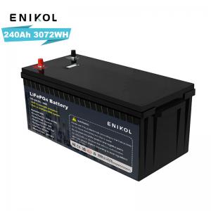 China 12V RV LiFePo4 Battery 100ah 240ah Solar Energy Electric Car Lithium Battery supplier