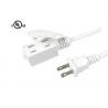 NEMA 1-15P 2 Prong Ac Power Cord 2 Outlet Extension Plug With Safety Hat