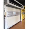 Aluminum Transparent High Speed Spiral Door Safety Efficiency