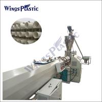 China 50-160mm High Output Plastic Pipe Extrusion Machine PVC Pipe Line on sale