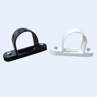 China ABC Grade PVC Space Bar Saddle 20mm 50mm For PVC Conduit Pipe Black White on sale