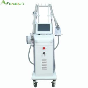 China Ce Certification RF Cavitation Roller Celulite Lift 2 Roller Vacuum Body Slimming Massager Machine supplier