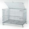 China Warehouse Stackable Pallet Cages Heavy Duty Ganvalnized Zinc Plated Surface wholesale