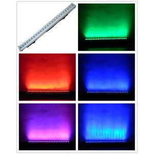 3W RGB LED Wall Washer Lights Sound Control Stage Strobe Light 24 bulbs