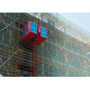 China High Operational Reliability Construction Passenger Hoist , Building Construction Lift supplier