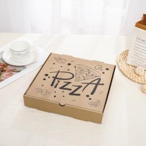 OEM Disposable 12'' 16'' 18'' Pizza Takeaway Boxes Eco Friendly