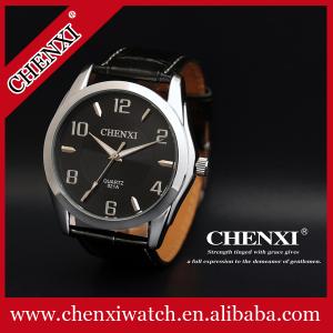 China L021A Watch Ladioes Leather Wrist Watch Wholesale China Supplier Manufacturer Stainless Steel Case Leather Men Watch supplier