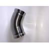 Durable 45 Degree Stainless Steel Elbow For Grooved Couplings And Fittings