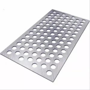 Decorative Galvanized Stainless Steel And Aluminum Perforated Metal Sheet