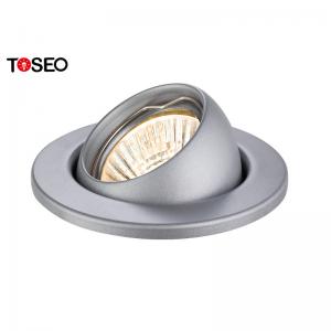 Round 108mm Adjustable Recessed Downlights Fixture For Showroom