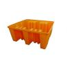 China Safe Storage Single IBC Spill Containment Pallet HDPE Chemical Compatibility Resist UV Rays wholesale