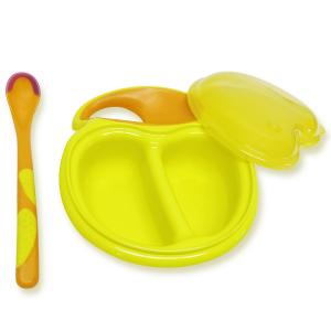 China FDA Non Toxic Dishwasher Safe Baby Bowls And Spoons Easy Grip supplier
