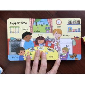 China Self Publish Custom Photo Baby Board Book Die Cut Hard Cover Binding OEM supplier
