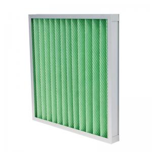 China G4 Panel Pre Air Filter Low Primary Resistance Cover Both Sides With Metal Mesh supplier