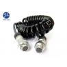 CCTV DVR Dual Camera Extension Cable For Cars 7PIN Trucks to Trailers Caravans