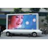 China la vidéo mobile électronique de 220V/50HZ P10 IP65 a mené le panneau d'affichage mobile sur des véhicules pour l'exposition wholesale