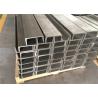 Blasting Surface Stainless Steel Profiles Channel Concrete H U Bar Custom Length
