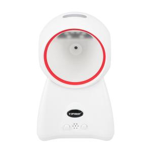 China Escáner de código de barras de escritorio CMOS blanco, escáner direccional con interfaz USB wholesale
