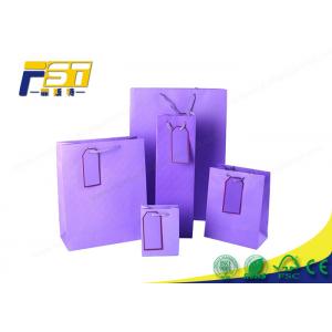China Durable Cardboard Display Boxes Full Color Gift Paper Packaging Bag With Handle supplier