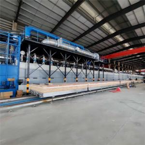 China Nature Gas Tunnel Kiln For Brick Firing Process Customized Continuous Automatic Temperature Controlling supplier