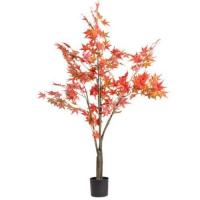 China Japanese Maple Bonsai Tree Beautiful Artificial Arrangement Minimal Care YC068 on sale